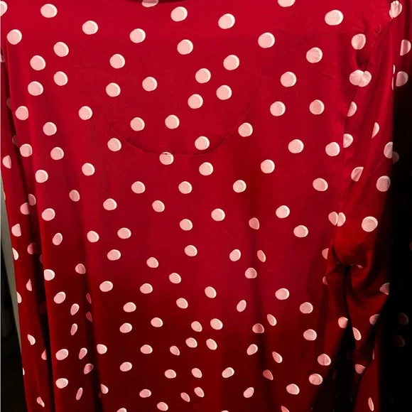 Kate Spade Red Polka Dot Pajama Set - Picture 2 of 7